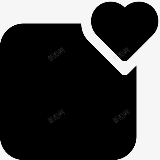 爱的通知心激情图标svg_新图网 https://ixintu.com 信号 可爱的填充 心 浪漫 激情 爱的通知 符号