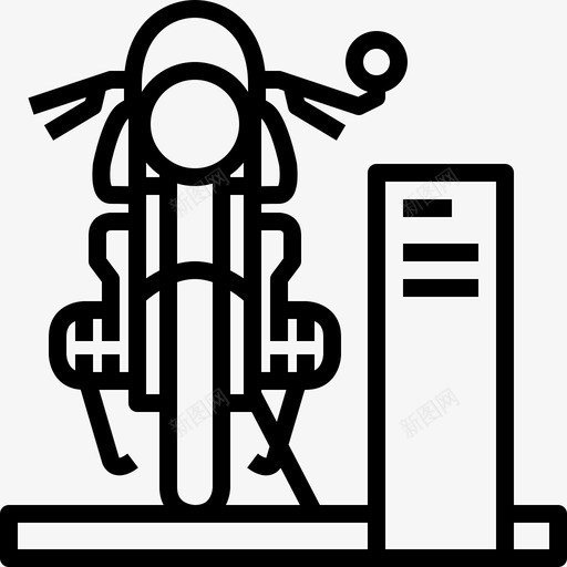 展厅里的摩托车经销商销售图标svg_新图网 https://ixintu.com 商店 展厅里的摩托车 时髦的摩托车生活 经销商 销售