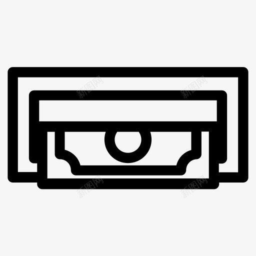 取现atm美元图标svg_新图网 https://ixintu.com atm atm和现金取款 取现 美元 钱