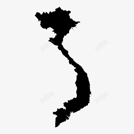 越南亚洲国家图标svg_新图网 https://ixintu.com 亚洲 国家 地理 越南