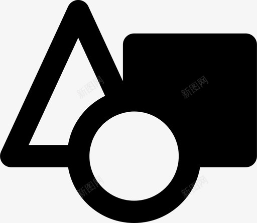 插入矩形形图标svg_新图网 https://ixintu.com smashiconsdesignmdsolid 图形 工具 插入矩形 设计