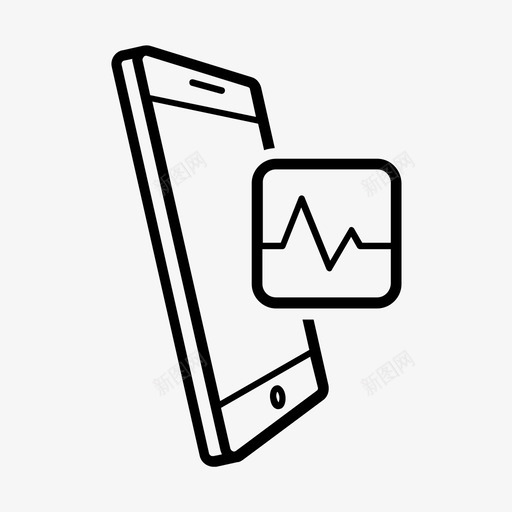 移动搜索引擎优化应用程序图表智能手机图标svg_新图网 https://ixintu.com 图表 智能手机 移动应用程序 移动搜索引擎优化应用程序