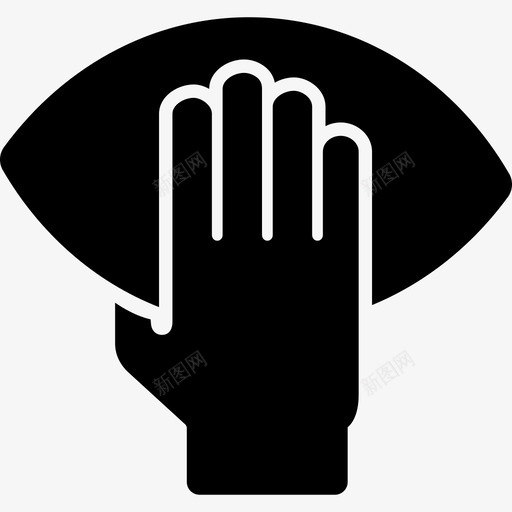 美国橄榄球运动员手拿球体育运动美式足球图标svg_新图网 https://ixintu.com 体育运动 美国橄榄球运动员手拿球 美式足球