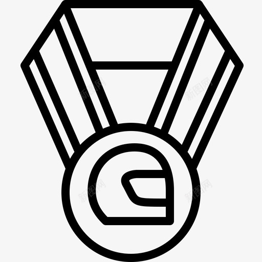 比赛奖章竞赛奖章冠军图标svg_新图网 https://ixintu.com 优等运动奖牌 优胜者 冠军 比赛 比赛奖章 竞赛奖章 运动