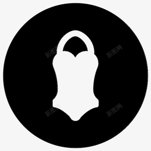 泳衣衣服游泳运动员图标svg_新图网 https://ixintu.com 女士 泳衣 游泳运动员 衣服
