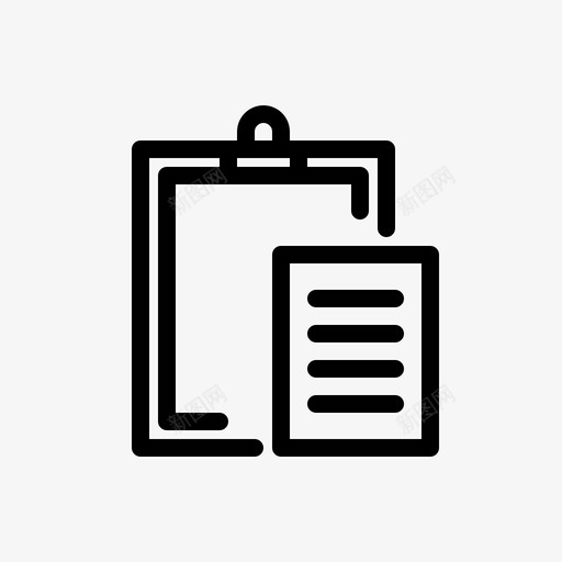 粘贴命令计算机图标svg_新图网 https://ixintu.com 命令 复制 文件 新的各种图标 粘贴 计算机