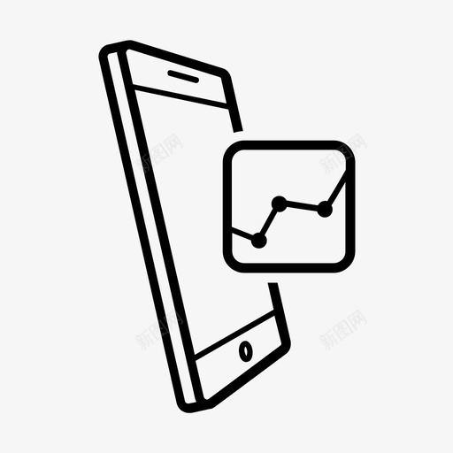 移动搜索引擎优化应用程序图形智能手机图标svg_新图网 https://ixintu.com 图形 智能手机 移动应用程序 移动搜索引擎优化应用程序