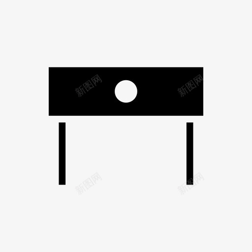 床头柜装饰陈设图标svg_新图网 https://ixintu.com 家具 家居 家居家具和装饰 床头柜 装饰 陈设