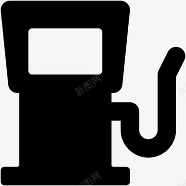 加油站加油泵web和用户界面字体图标图标