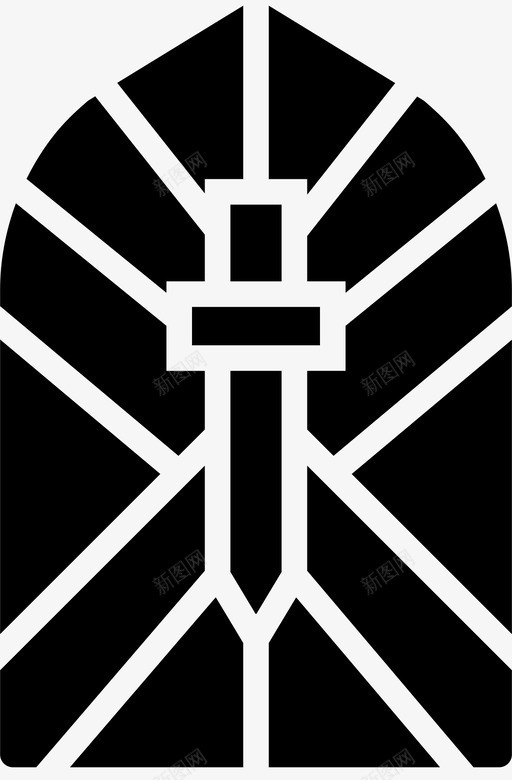 中世纪的窗户古董历史图标svg_新图网 https://ixintu.com 中世纪的窗户 历史 古董 旧的 粉碎的图标中世纪实心