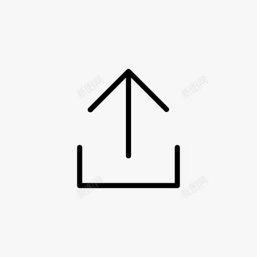 上传提交上箭头图标svg_新图网 https://ixintu.com 上传 上箭头 提交