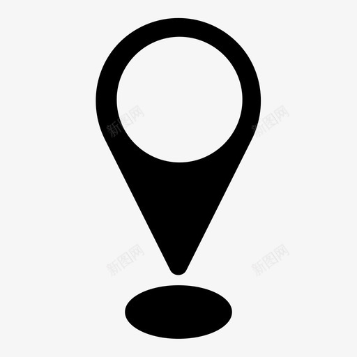 地图销方向gps图标svg_新图网 https://ixintu.com gps 位置 地图标记 地图销 地图销方向地图标记 方向