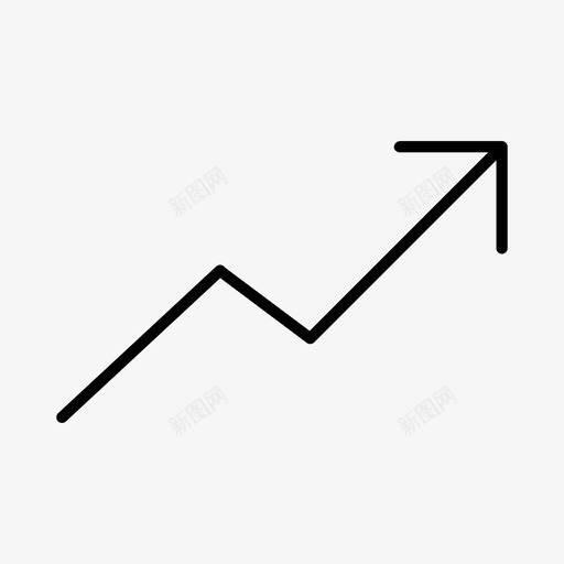 发展趋势增加收入增加销售额图标svg_新图网 https://ixintu.com 发展趋势 增加业务 增加收入 增加销售额