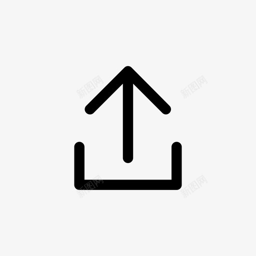 上传提交上箭头图标svg_新图网 https://ixintu.com 上传 上箭头 提交