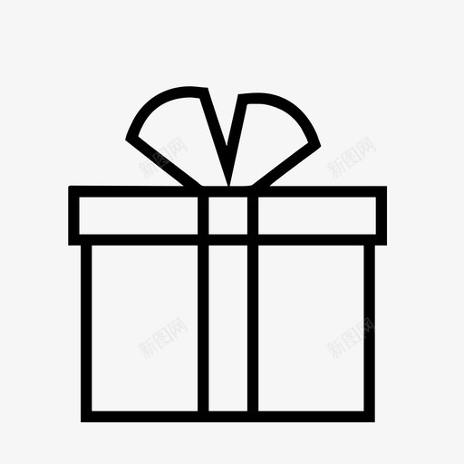 礼品优惠包装图标svg_新图网 https://ixintu.com 优惠 包装 电子商务套装 礼品 礼物 采购