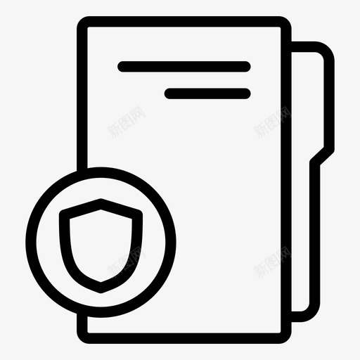 安全文件夹受保护屏蔽图标svg_新图网 https://ixintu.com 受保护 安全文件夹 屏蔽