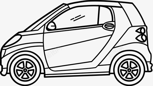 智能汽车汽车梅赛德斯图标svg_新图网 https://ixintu.com 智能汽车 梅赛德斯 汽车