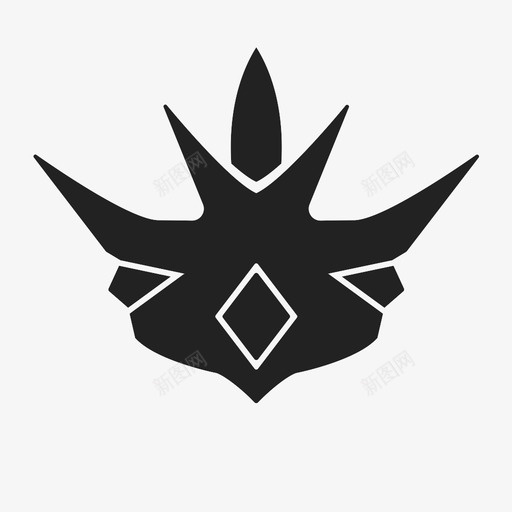 王冠国王图标svg_新图网 https://ixintu.com 国王 王冠