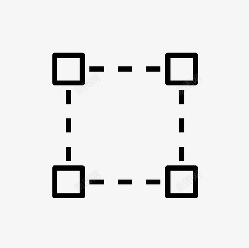 变换工具自由变换图标svg_新图网 https://ixintu.com 变换 变换工具 自由变换 自由变换工具 设计工具 设计细线图标集