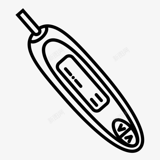 血糖仪检查糖尿病图标svg_新图网 https://ixintu.com 医学 检查 糖尿病 血糖仪