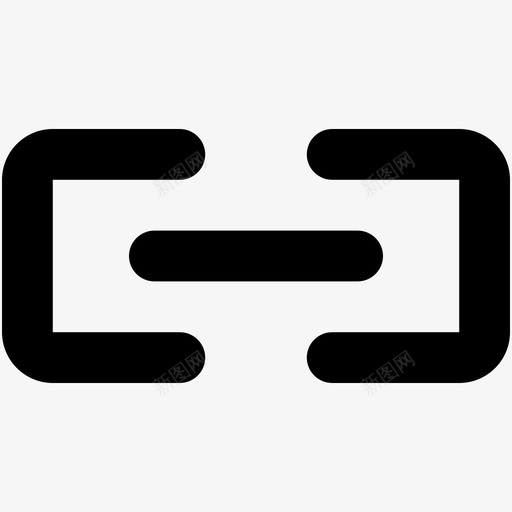 链接链链接超链接图标svg_新图网 https://ixintu.com 搜索引擎优化 网页和用户界面字体图标 网页链接 超链接 链接 链链接