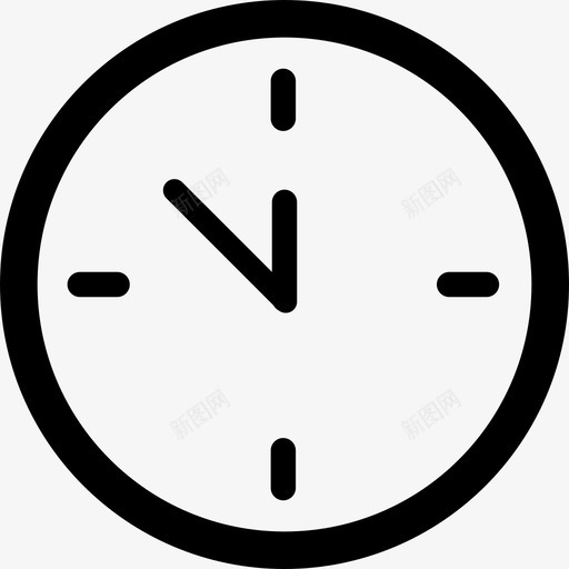 倒数时钟午夜图标svg_新图网 https://ixintu.com 倒数 午夜 手表 新年 时钟 时间