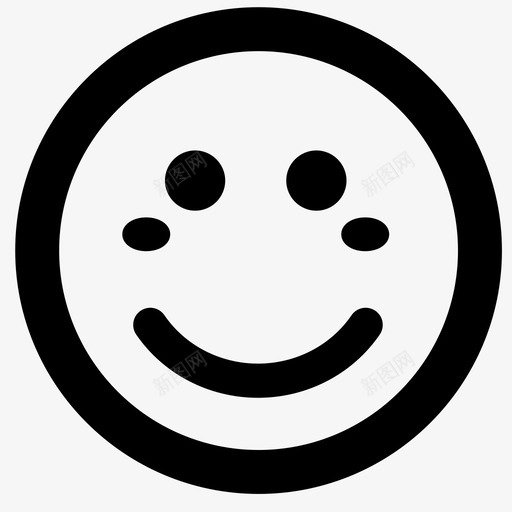 脸红表情符号表情图标svg_新图网 https://ixintu.com 好 情绪 情绪图标 脸红 表情 表情符号