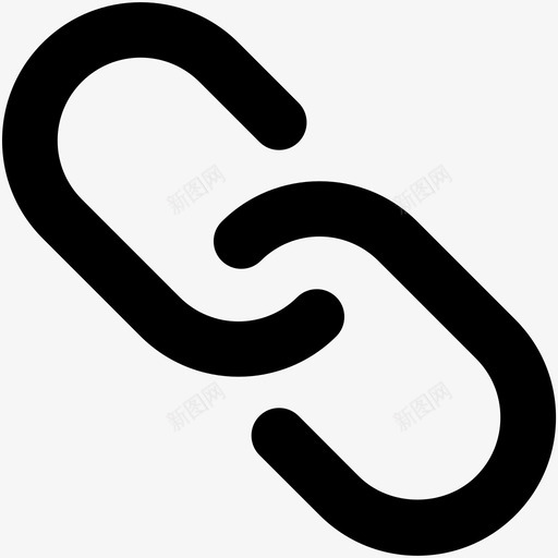 链接链链接超链接图标svg_新图网 https://ixintu.com 搜索引擎优化 网页和用户界面字体图标 网页链接 超链接 链接 链链接