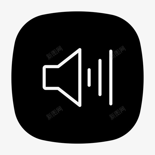 音量音频音量音乐图标svg_新图网 https://ixintu.com 扬声器 音乐 音量 音量录制 音量控制 音频音量
