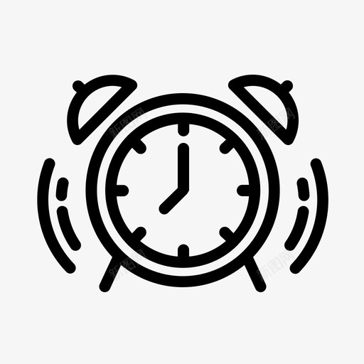 闹钟时钟商业图标套件svg_新图网 https://ixintu.com 商业图标套件 时钟 闹钟