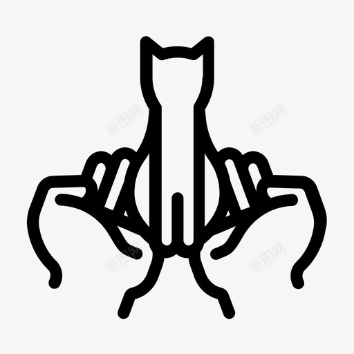 宠物护理动物给予图标svg_新图网 https://ixintu.com 分享 分享和照顾 动物 宠物护理 给予