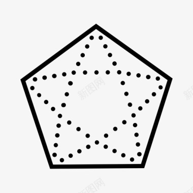 形状几何六边形图标图标