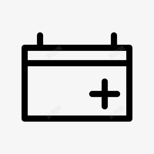 添加计划日历事件图标svg_新图网 https://ixintu.com 事件 加 日历 添加计划 计划