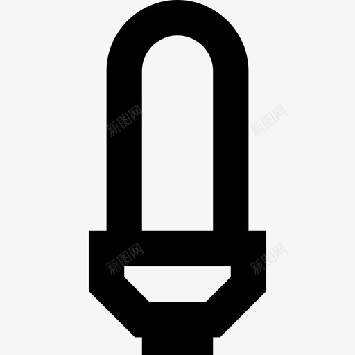 灯泡电灯节能器图标svg_新图网 https://ixintu.com led灯泡 一套线路要素图标 灯泡 电灯 节能器