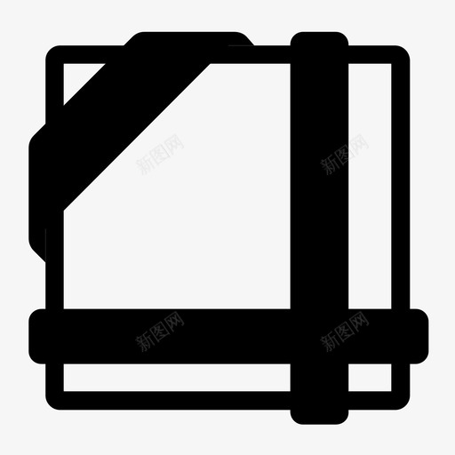 礼物盒子包裹图标svg_新图网 https://ixintu.com 包装纸 包裹 圣诞老人 圣诞节 盒子 礼物