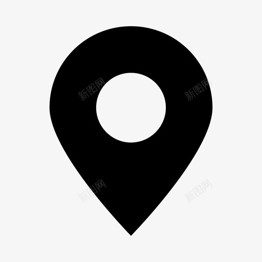 地图标识位置导航svg_新图网 https://ixintu.com 位置 地图标识 导航
