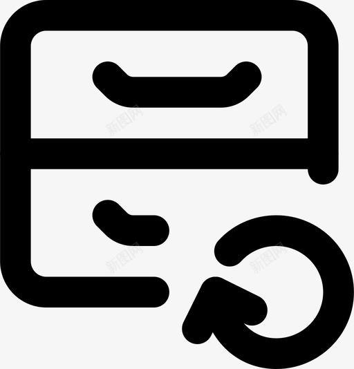 刷新档案通信交互图标svg_新图网 https://ixintu.com smashicons交互md大纲 交互 刷新档案 界面 通信