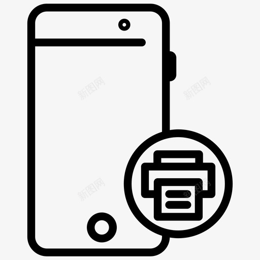 手机打印电子邮件打印图像打印图标svg_新图网 https://ixintu.com 图像打印 手机打印 打印移动数据 打印简历 电子邮件打印 连接打印机