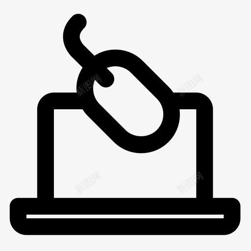 笔记本电脑互联网实验室图标svg_新图网 https://ixintu.com 互联网 学习 实验室 教育 笔记本电脑 鼠标