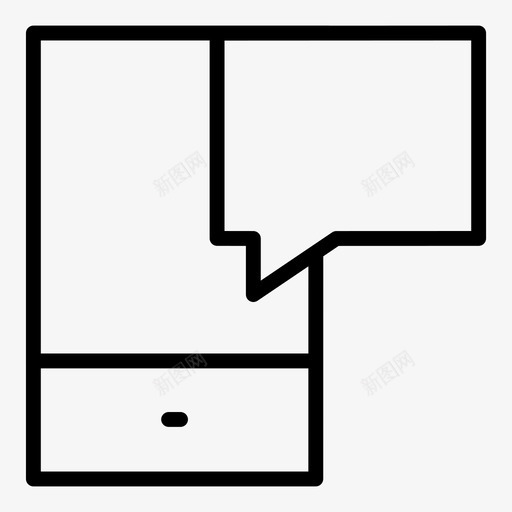 电话留言聊天交谈图标svg_新图网 https://ixintu.com 交谈 电话留言 聊天 通讯信息提纲 通话