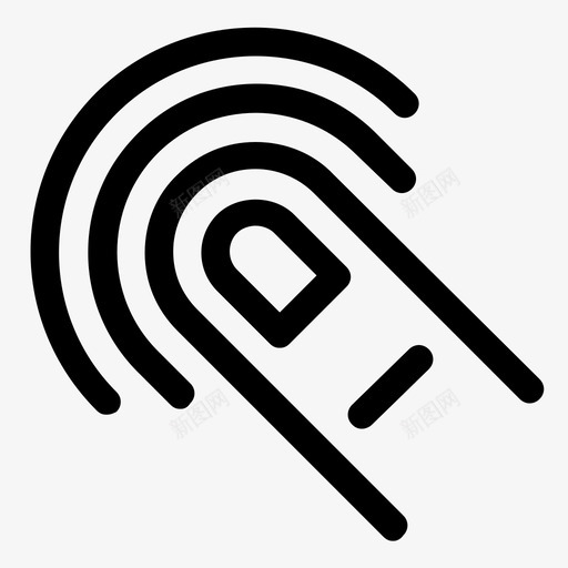 双击分配手指图标svg_新图网 https://ixintu.com 分配 双击 手势 手指 指向 标记 触摸