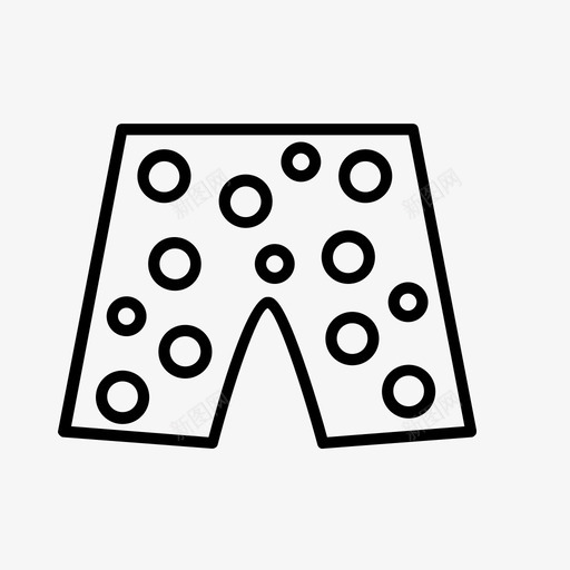 睡衣裤板裤衣服图标svg_新图网 https://ixintu.com 板裤 睡衣裤 衣服