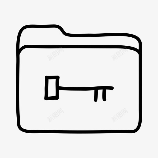 密钥文件夹访问文件夹文件夹图标svg_新图网 https://ixintu.com 密钥文件夹 手绘文件夹 文件夹 访问文件夹