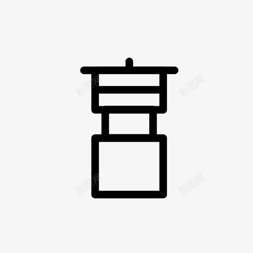 便携式煤气炉厨师煤气炉图标svg_新图网 https://ixintu.com 便携式煤气炉 厨师 厨房 煤气炉