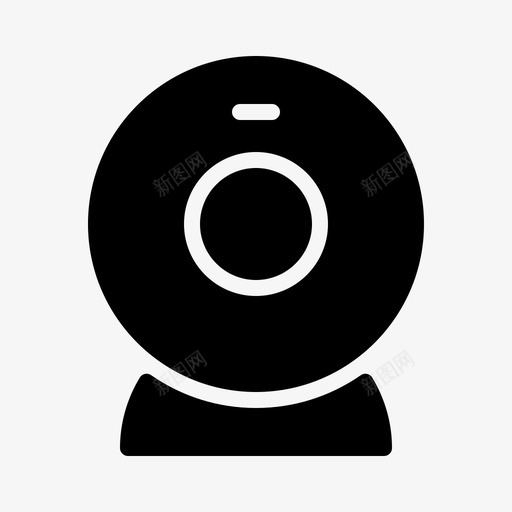 采购产品网络摄像头消费电子设备图标svg_新图网 https://ixintu.com 消费电子 电子设备 硬件 设备 采购产品网络摄像头