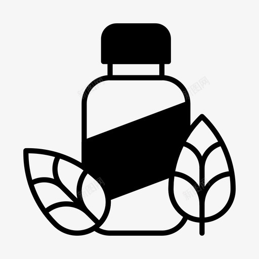 化妆品美容洗发水图标svg_新图网 https://ixintu.com 化妆品 固体 洗发水 美容