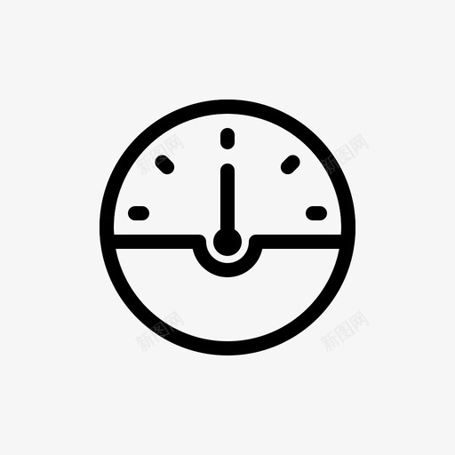 仪表性能速度图标svg_新图网 https://ixintu.com 仪表 性能 新的各种图标 速度 速度表
