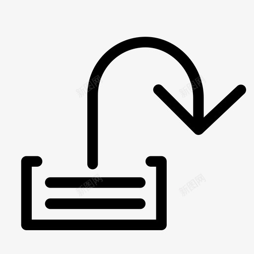 文件方向替换图标svg_新图网 https://ixintu.com 下载文件 方向 替换 滴水 移动顶部提升 箭头