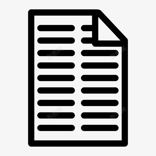 文件表格办公室文案图标svg_新图网 https://ixintu.com 办公室文案 文件 表格