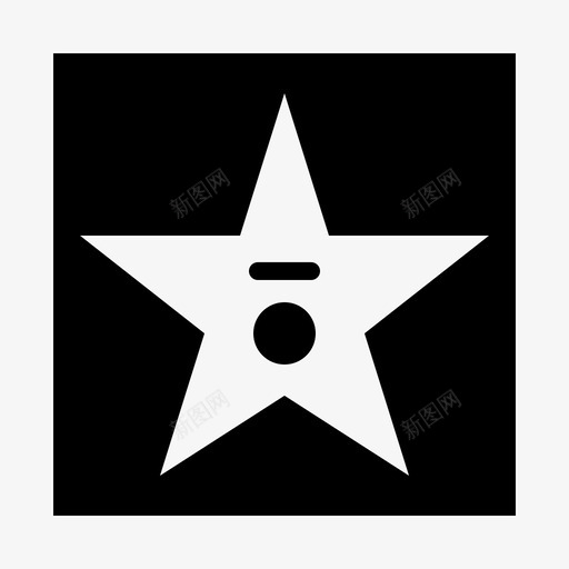 星光大道名人堂好莱坞图标svg_新图网 https://ixintu.com 名人堂 好莱坞 明星 星光大道 电影和电影雕文